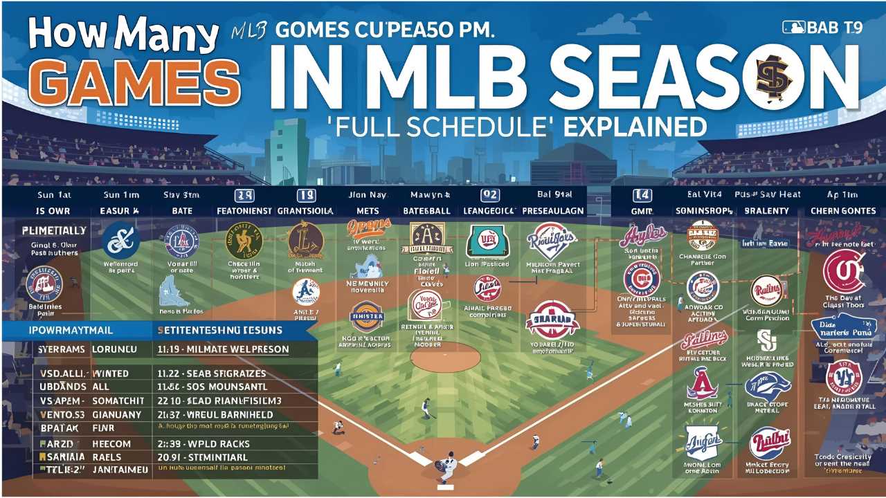 How many games in mlb season