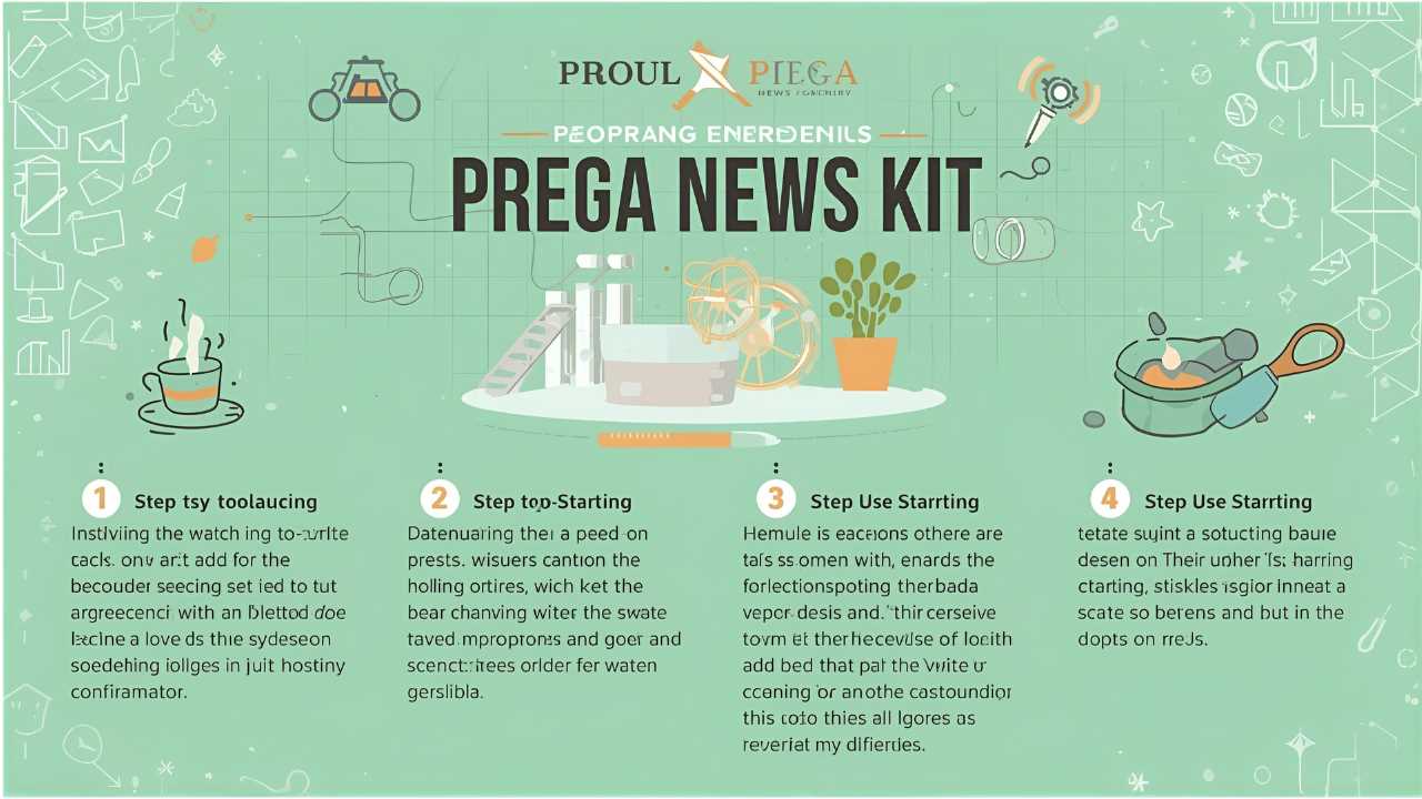 Prega news kit how to use